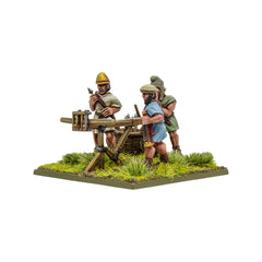 Hellenistic Greek light artillery bolt thrower battery