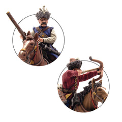 Polish-Lithuanian levy cavalry with muskets