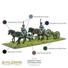 Napoleonic French Line Artillery Limber
