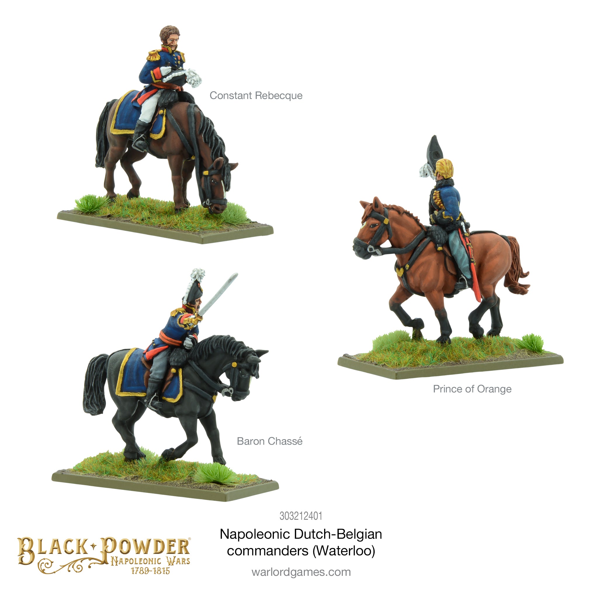 Napoleonic Dutch/Belgian Commanders (Waterloo)