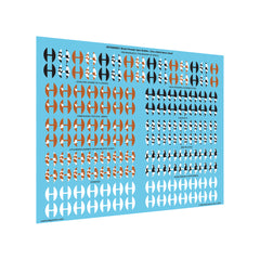 Black Powder Epic Battles: Zulu! - Zulu Impi decal sheet