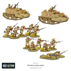 8th Army carrier patrol