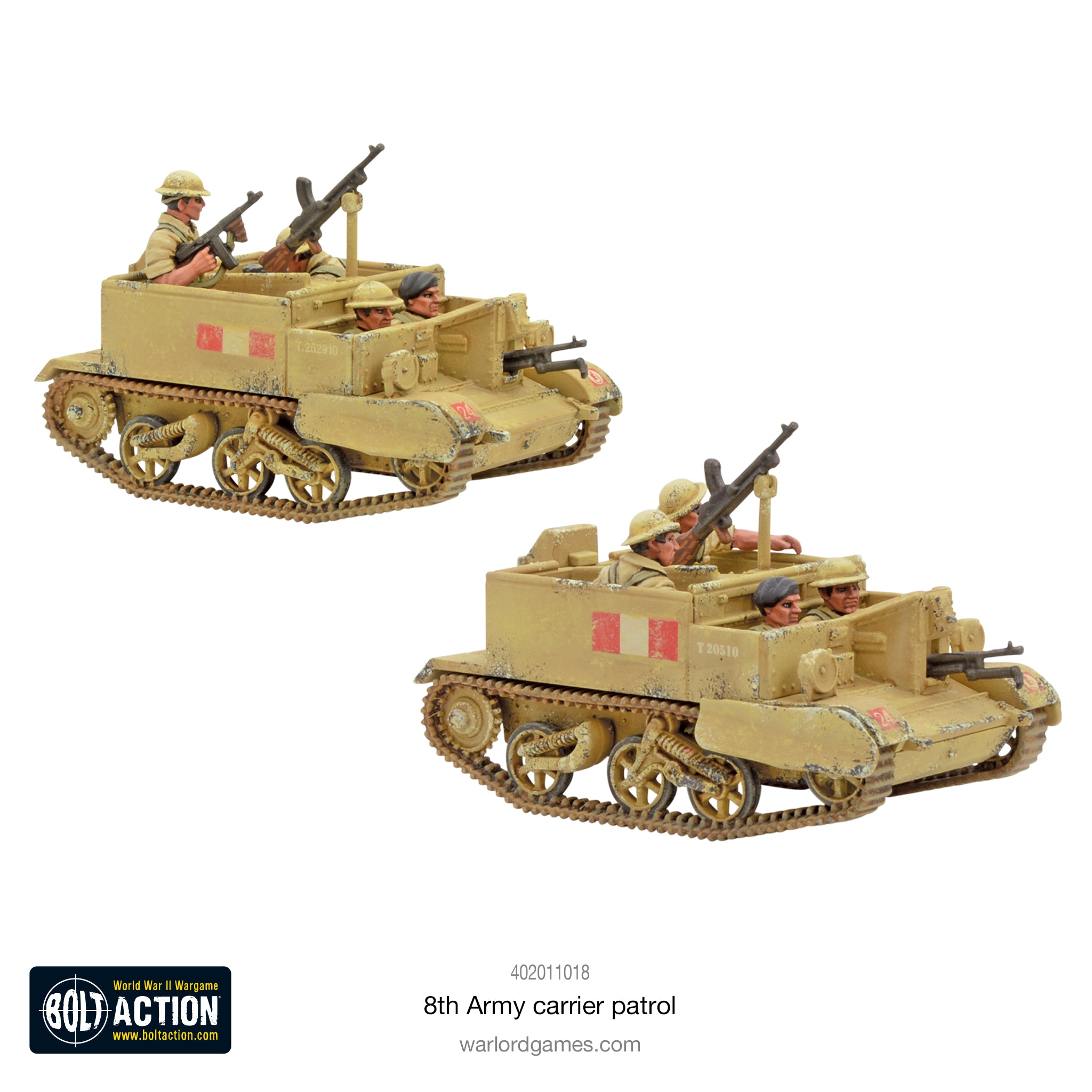 8th Army carrier patrol