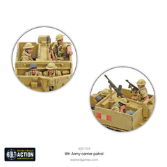 8th Army carrier patrol