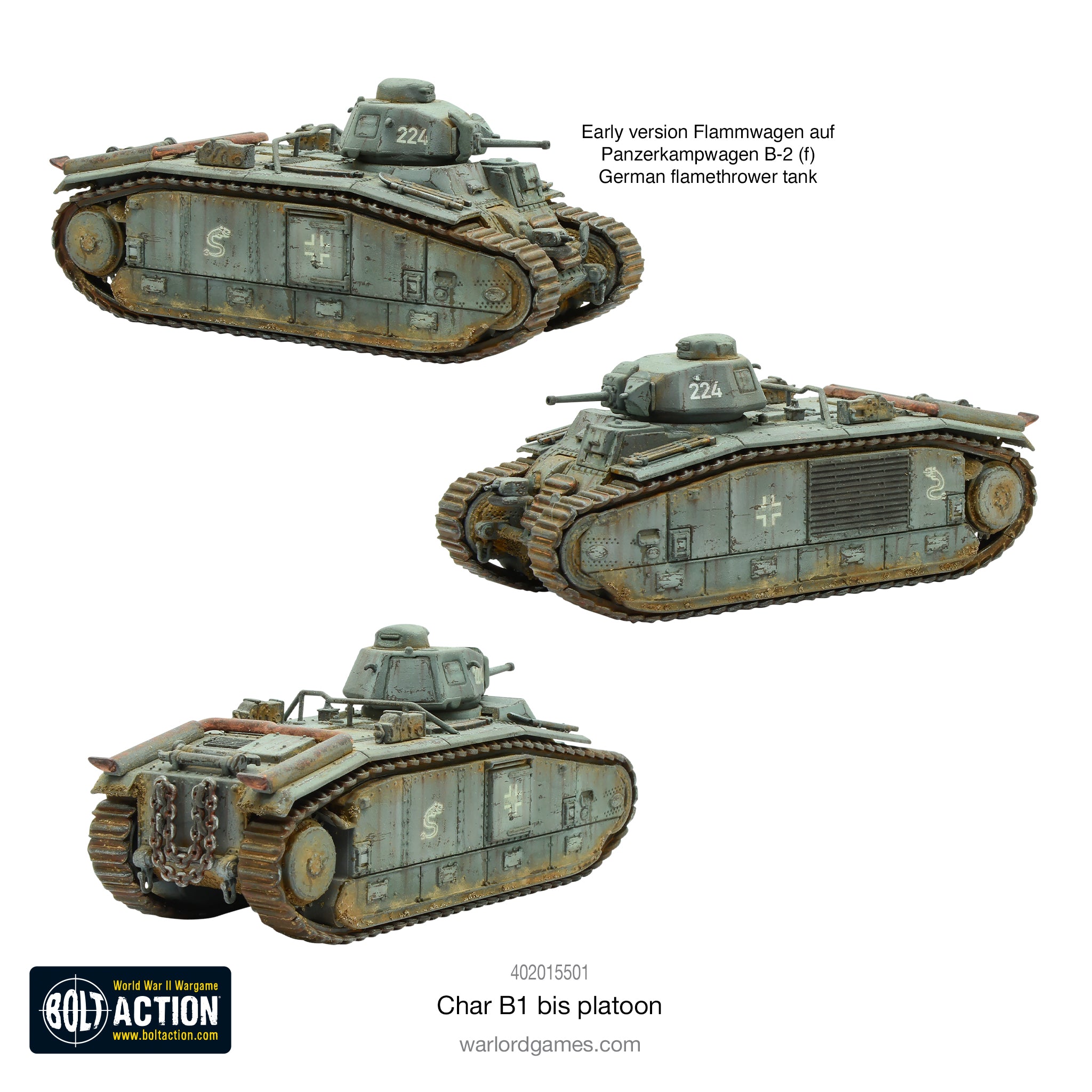 Char B1 bis Platoon