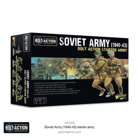 Soviet Army (1940-43) starter army Soviet Army (1940-43) starter army