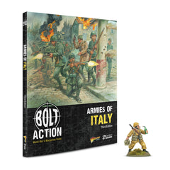 Armies of Italy with 'Desert Lightning' book miniature
