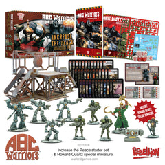 ABC Warriors: Increase the Peace Starter Game & Howard Quartz 'Mr Ten per cent' Special Miniature