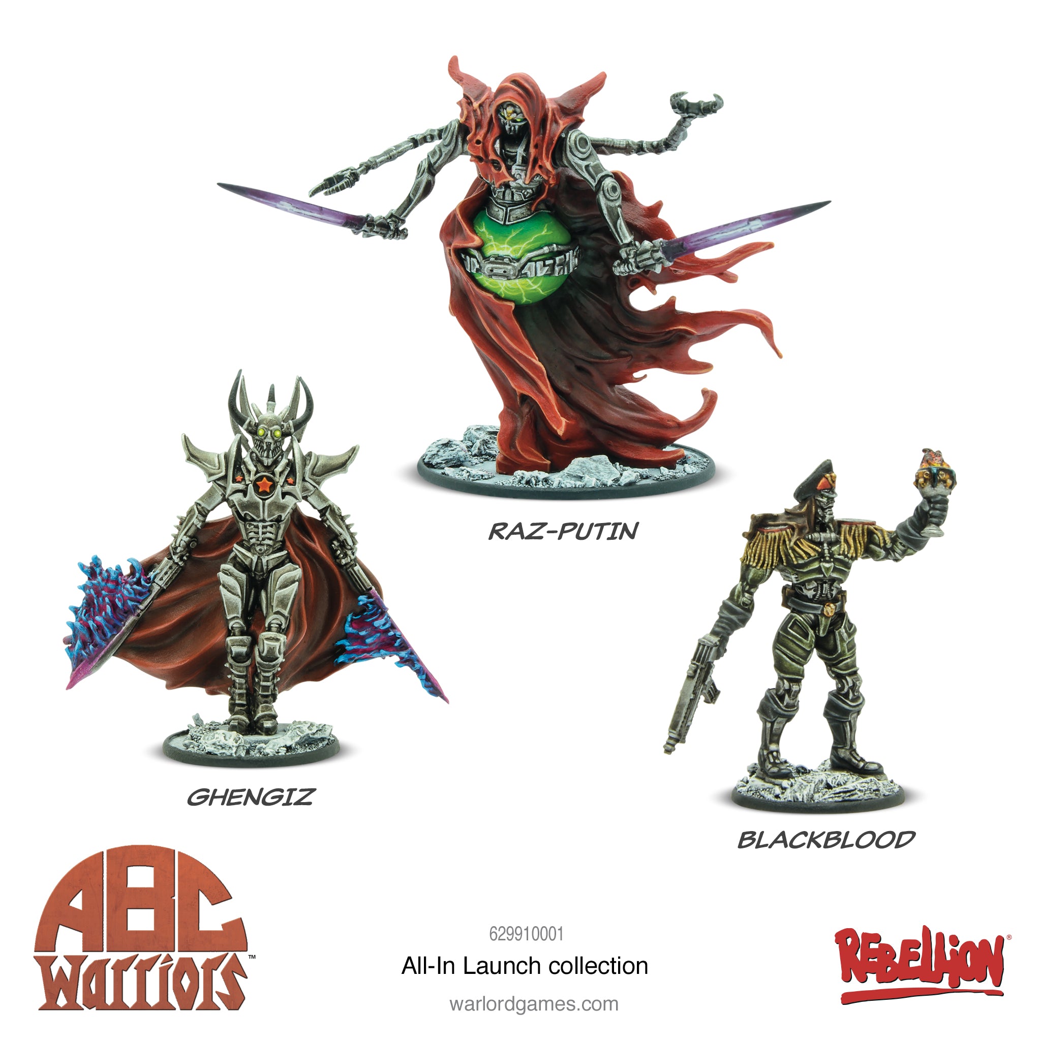 ABC Warriors: All In Launch Collection