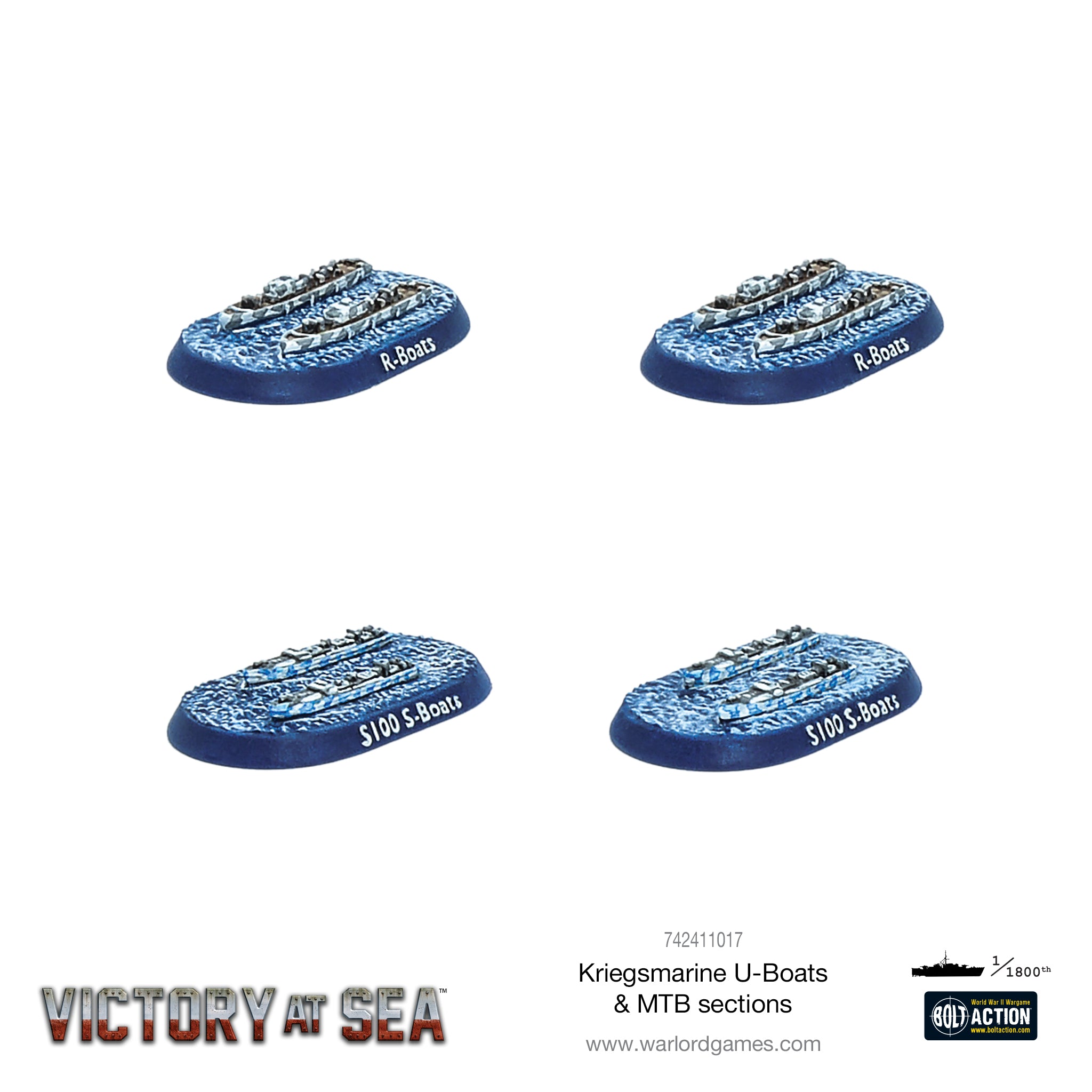 Victory at Sea - Kriegsmarine U-Boats & MTB sections