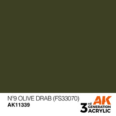 Olive Drab Nº 9 (FS33070)