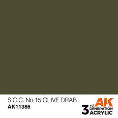 S.C.C. No.15 Olive Drab