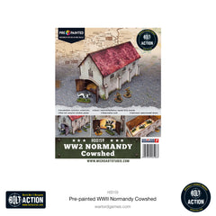 Bolt Action: Pre-painted WWII Normandy Cowshed