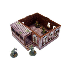 Pre-Painted WW2 Ostfront Village Doma