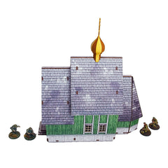 Pre-Painted WW2 Ostfront Village Tserkov