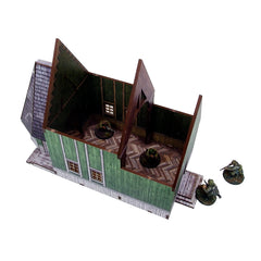 Pre-Painted WW2 Ostfront Village Tserkov