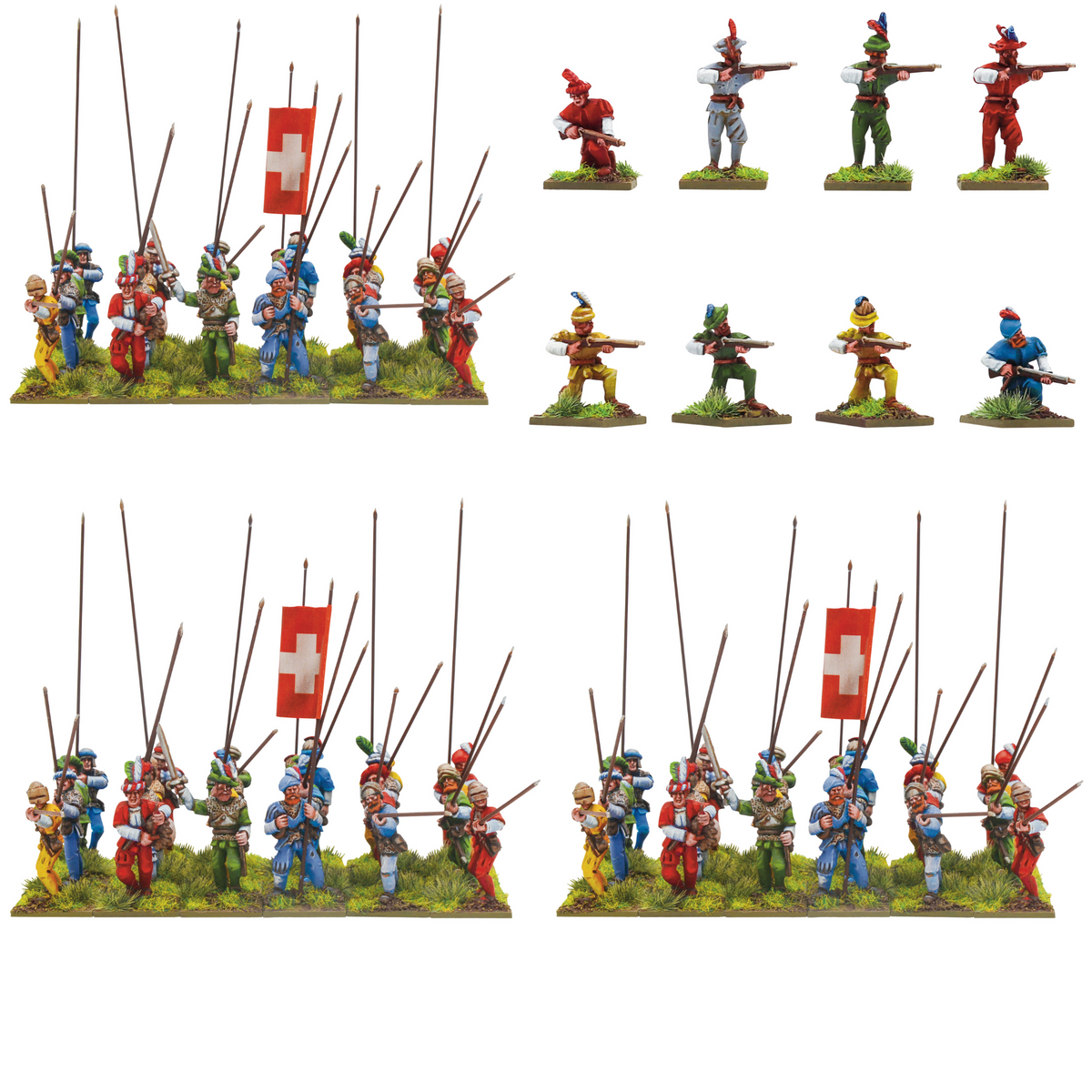 Push of Pike Swiss Pikemen Bundle
