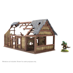 Pacific Theatre Large building ruins