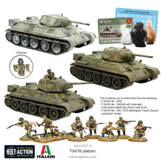 Soviet T34/76 platoon