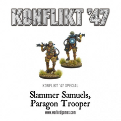 ‘SLAMMER’ SAMUELS United States Paragon Trooper - Medals Reward