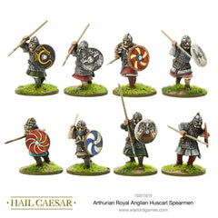 Arthurian Royal Anglian Huscarl spearmen