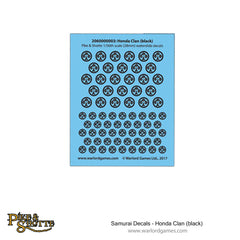 Samurai Decals - Honda Clan (black)