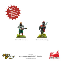 Army Muster - Landsknecht Pikemen
