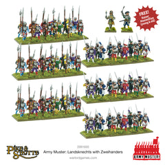 Army Muster - Landsknechts with Zweihanders