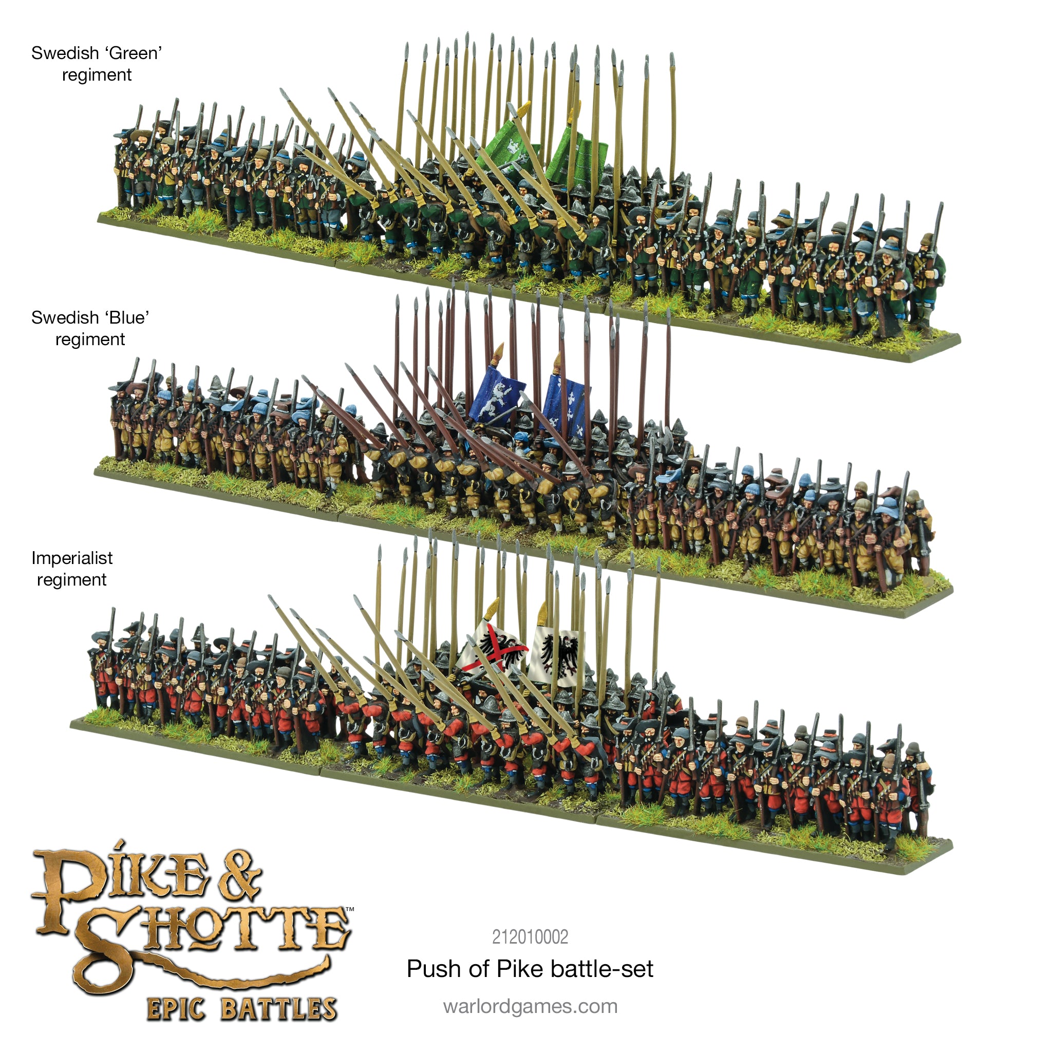 Pike & Shotte Epic Battles - Push of Pike Starter Set