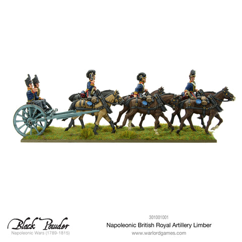 Napoleonic British Royal Artillery limber Napoleonic British Royal Artillery limber