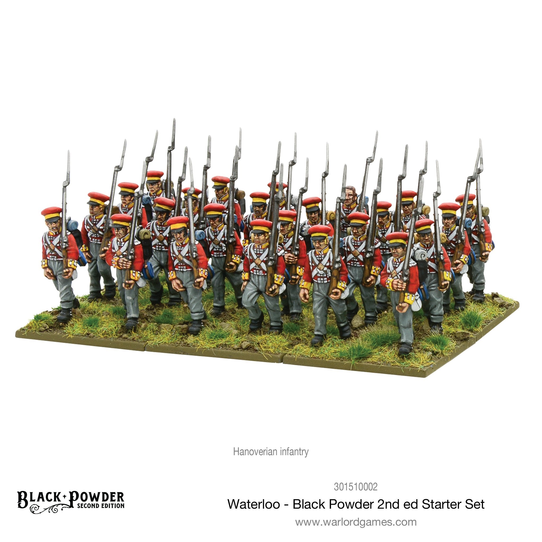 Waterloo - Black Powder 2nd edition Starter Set (German Edition)