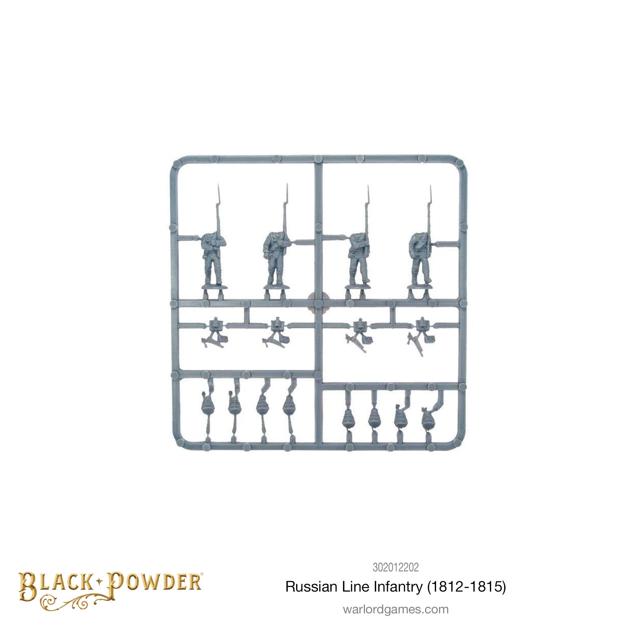 Napoleonic Wars: Russian Line Infantry (1812-1815) plastic boxed set