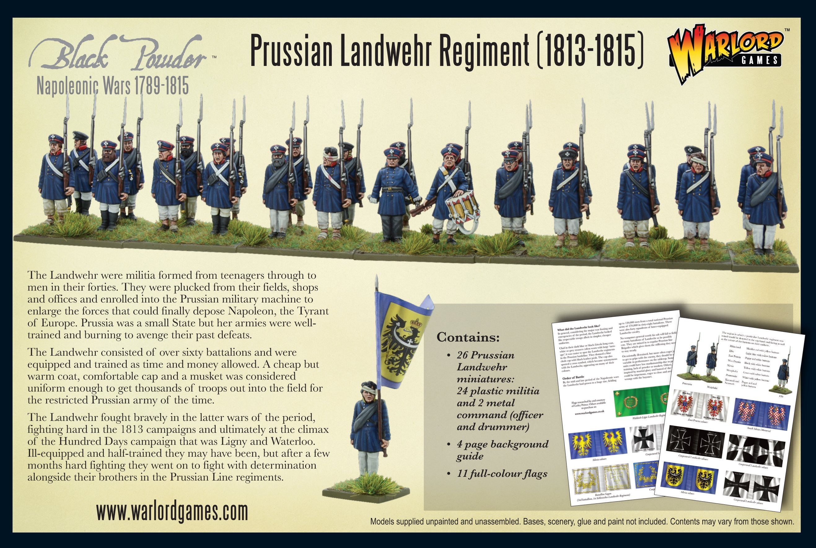 Prussian Landwehr regiment 1813-1815