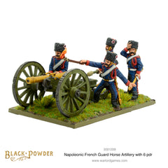 Napoleonic French Guard Horse Artillery with 6 pdr