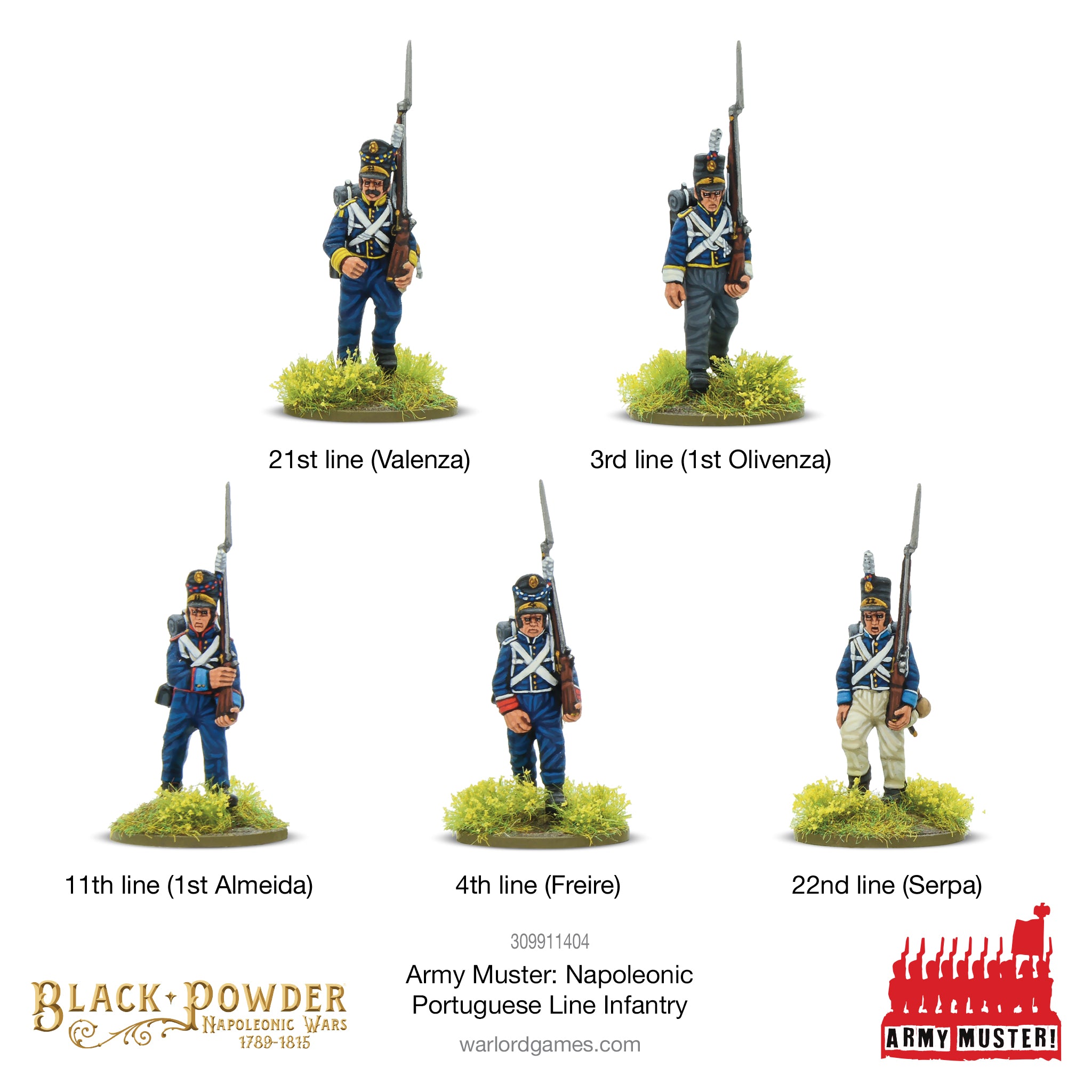 Army Muster: Napoleonic Portuguese Line Infantry