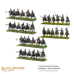 Prussian Cavalry, III Corps, 1st Brigade – Von der Marwitz