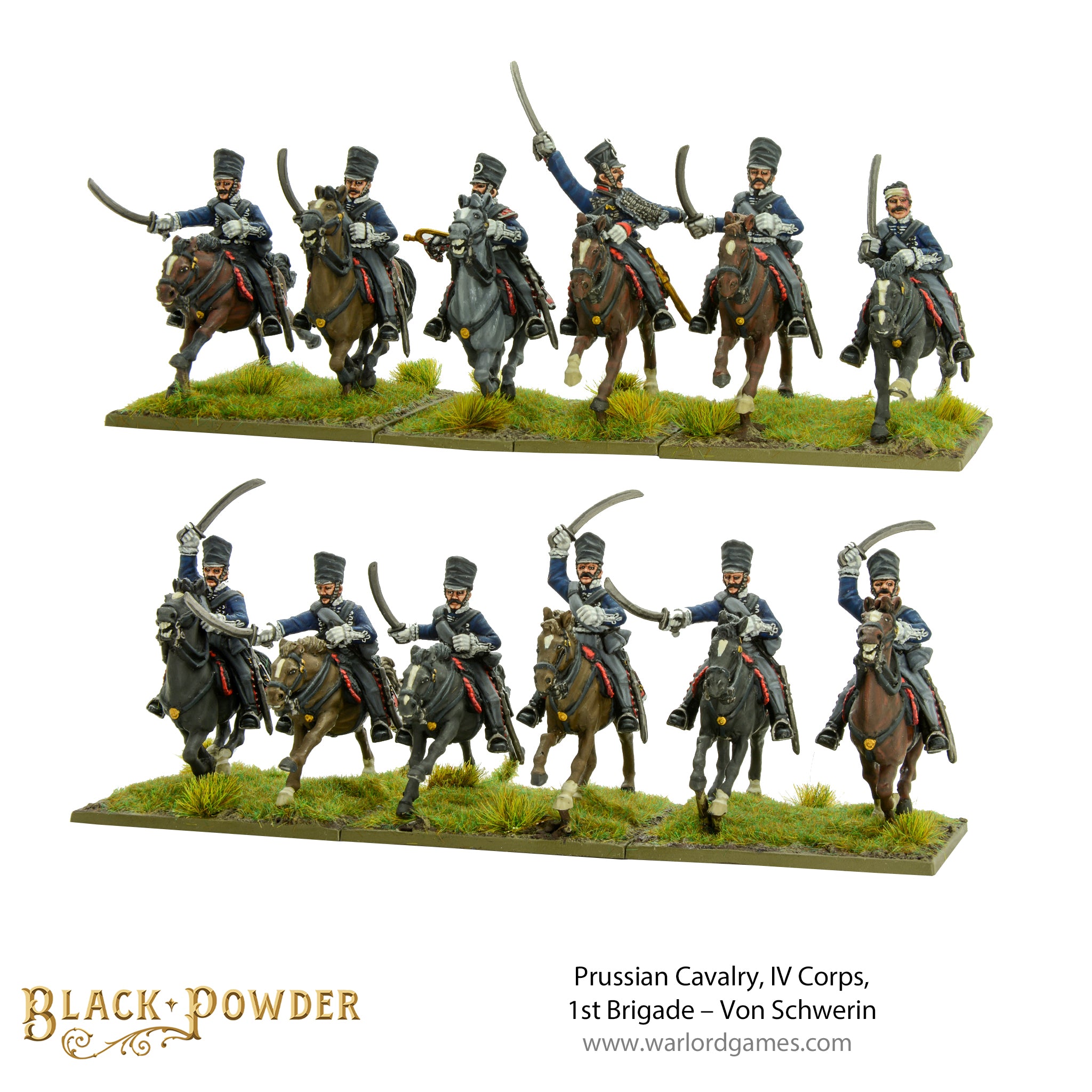 Prussian Cavalry, IV Corps, 1st Brigade – Von Schwerin