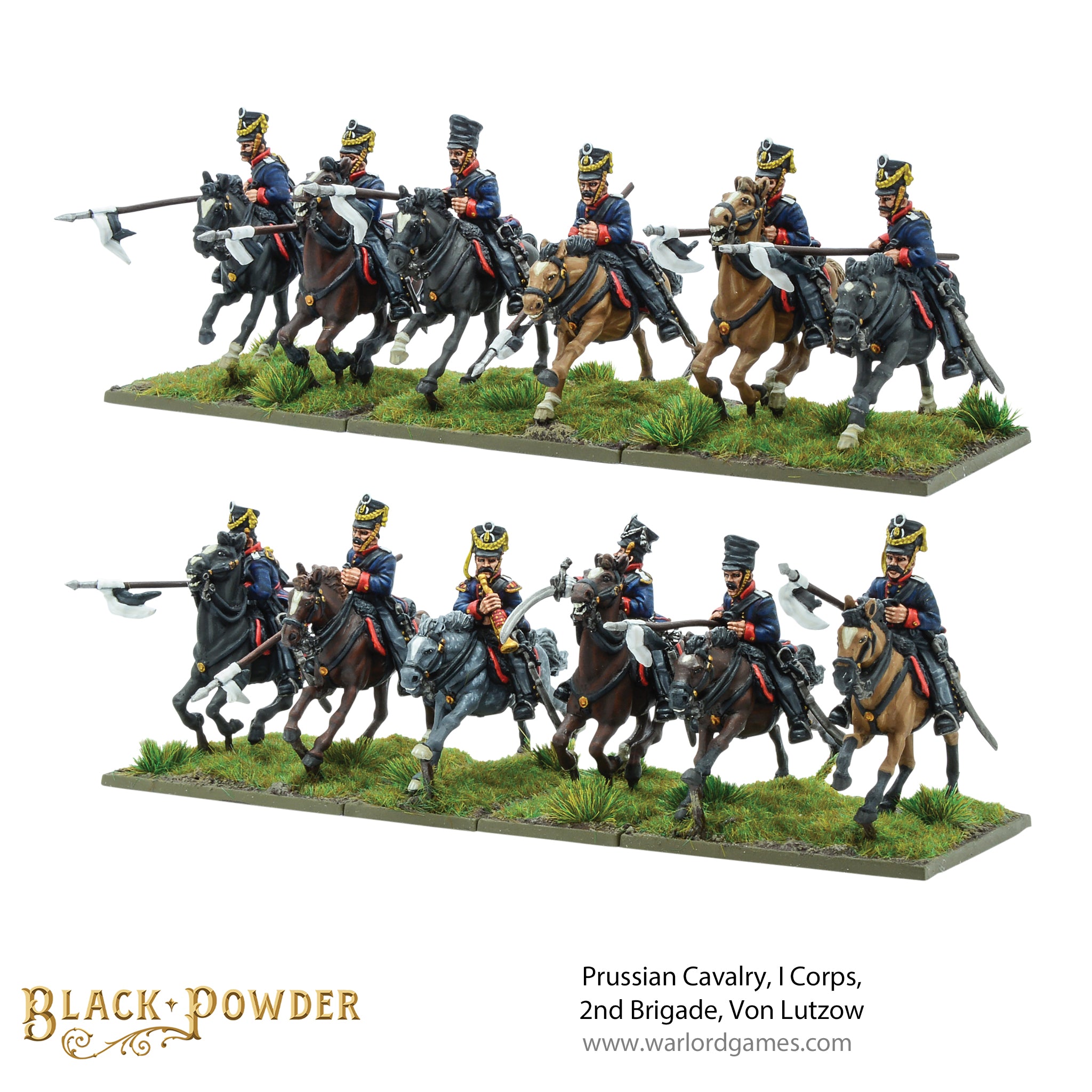 Prussian Cavalry, I Corps, 2nd Brigade, Von Lutzow