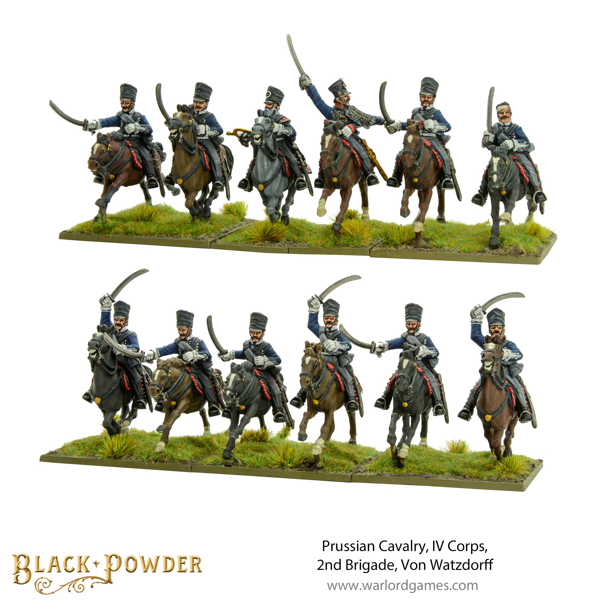 Prussian Cavalry, IV Corps, 2nd Brigade, Von Watzdorff