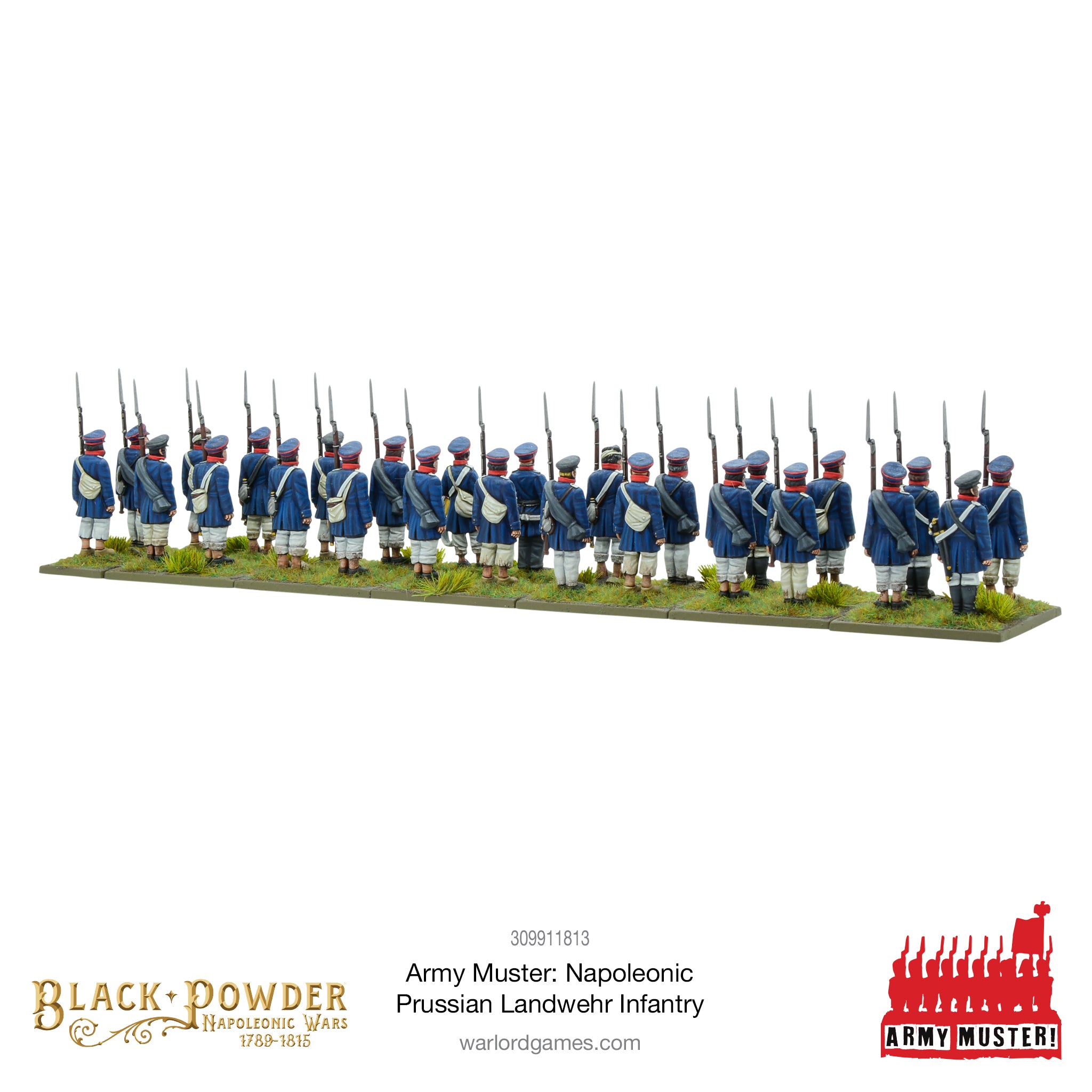 Army Muster: Napoleonic Prussian Landwehr Infantry