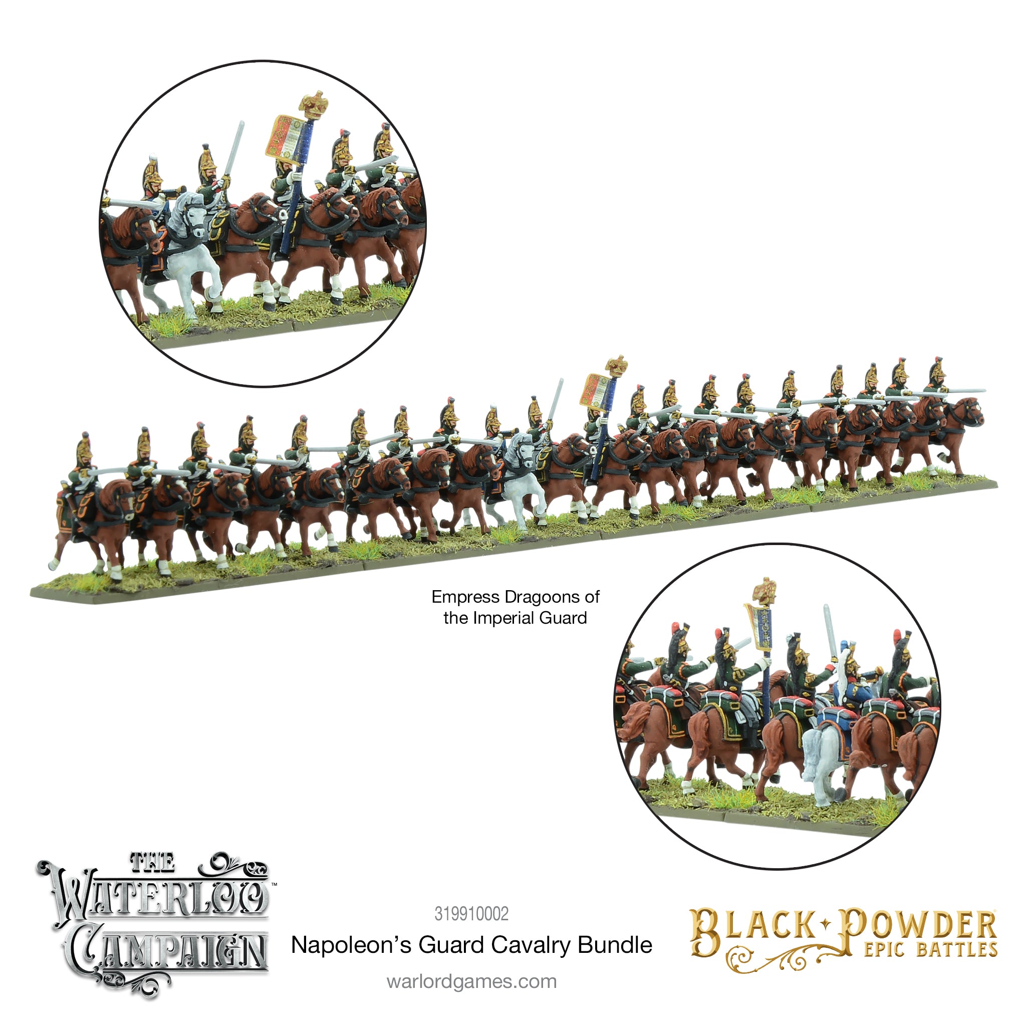 Black Powder Epic Battles: Waterloo - Napoleon's Guard Cavalry Bundle