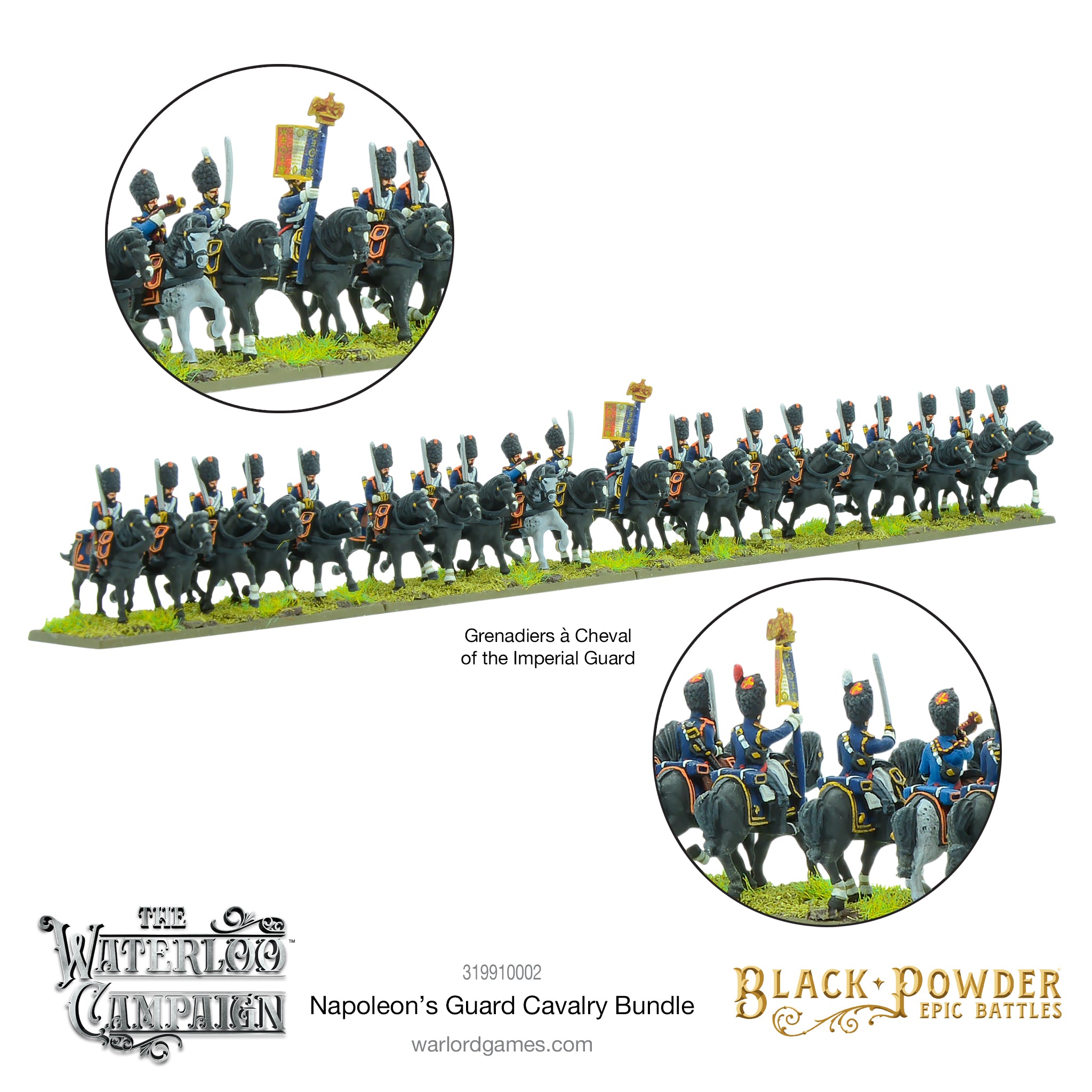 Black Powder Epic Battles: Waterloo - Napoleon's Guard Cavalry Bundle