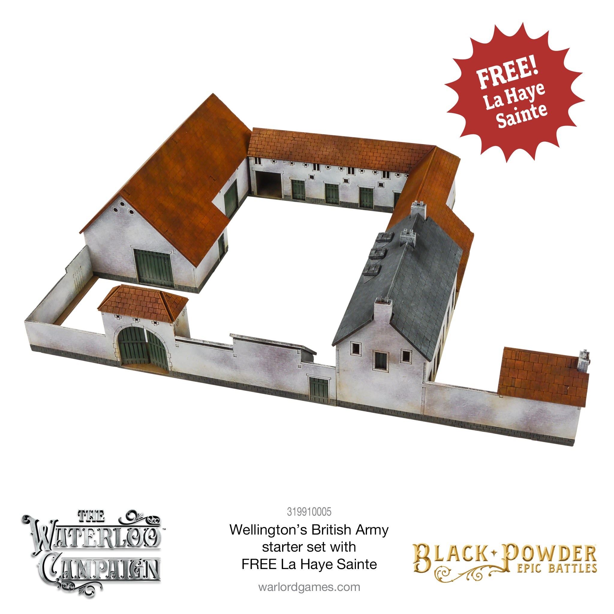 Black Powder Epic Battles: Waterloo British Starter Army Special Offer