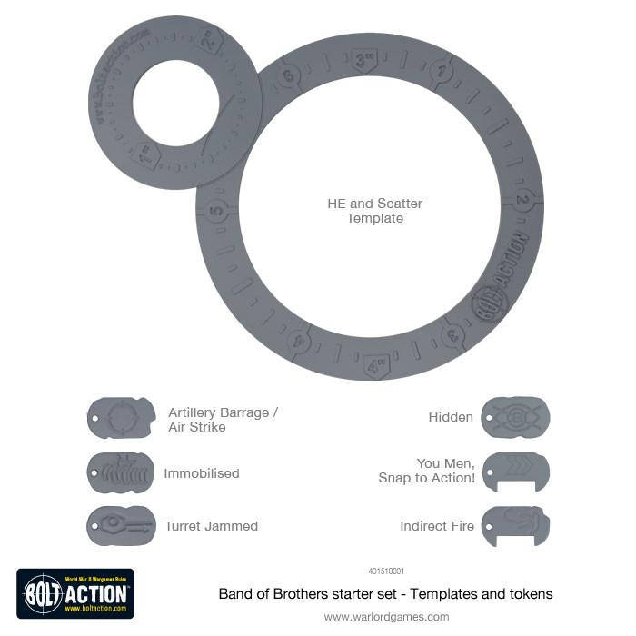 Templates, Tokens and Pin Markers set