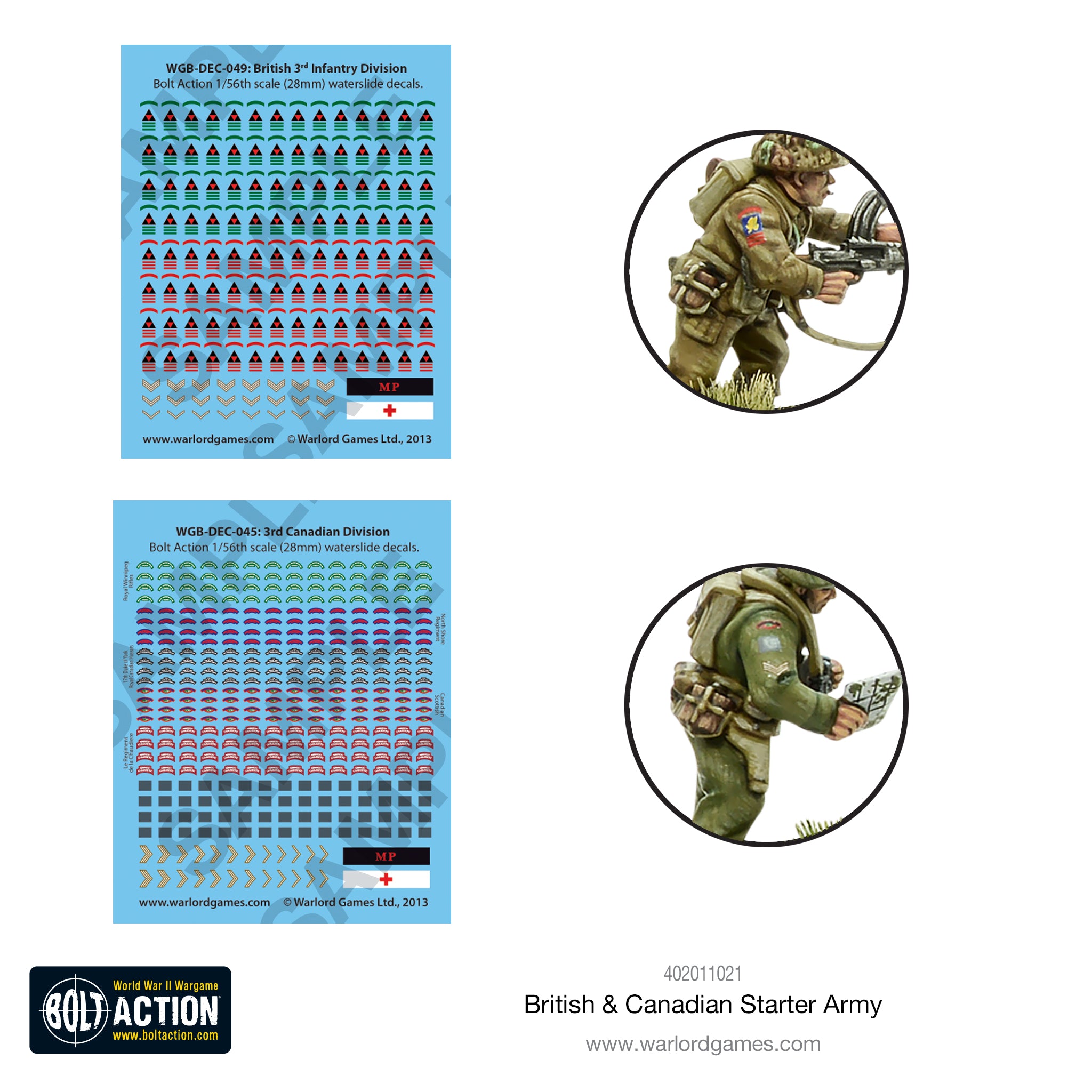 British & Canadian Army (1943-45) Starter Army