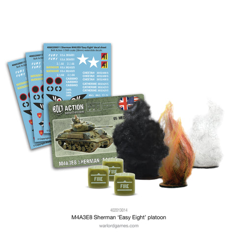 M4A3E8 Sherman Easy Eight platoon M4A3E8 Sherman Easy Eight platoon