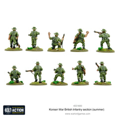 Korean War British Infantry section (summer)