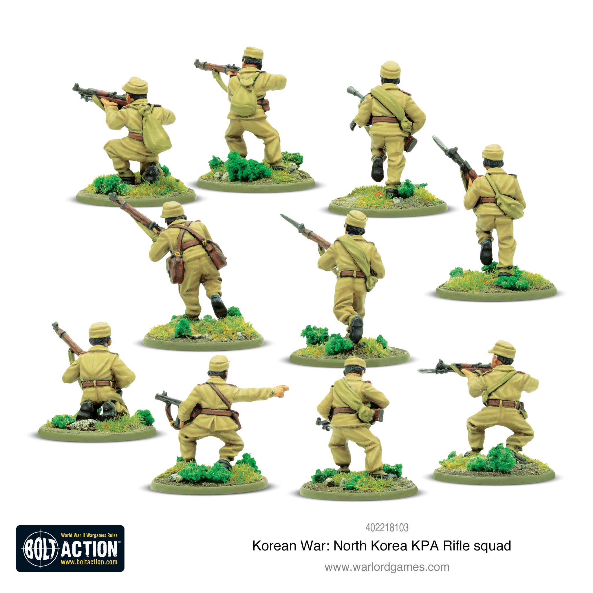 Korean War: North Korean KPA Rifle squad