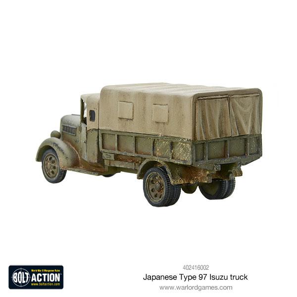 Japanese Type 97 Isuzu truck