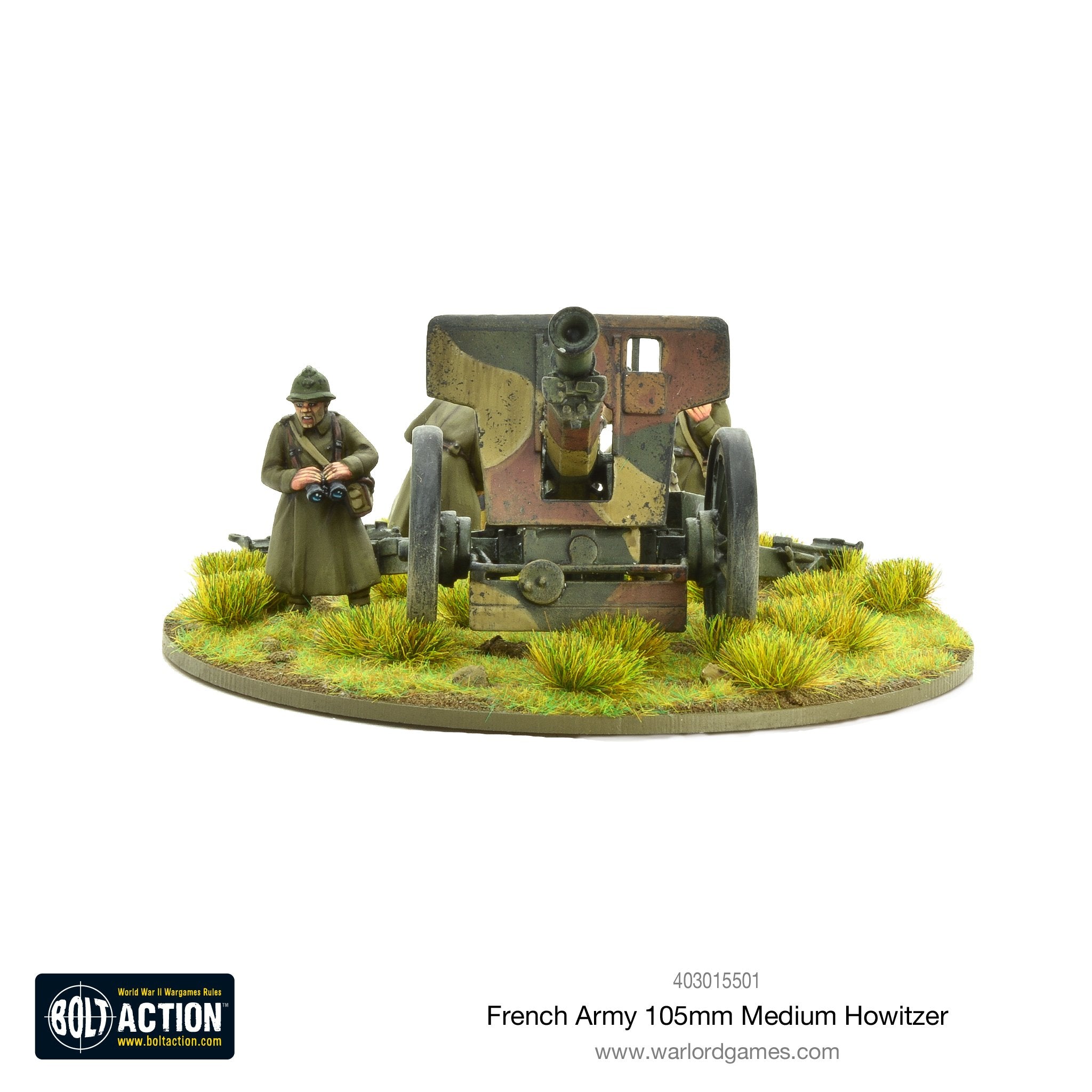 French Army 105mm medium howitzer